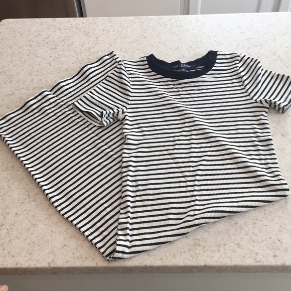 Small Striped Midi Dress Black and White NWOT - Picture 4 of 4